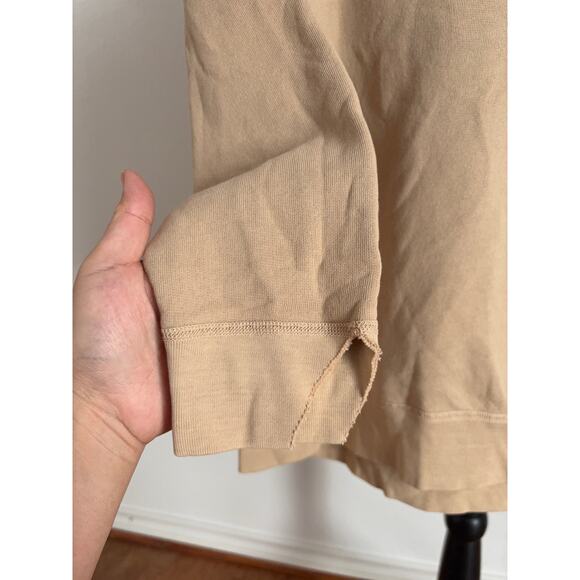 B32 Nili Lotan Luka Scoop Neck Sweatshirt Small Cozycore Model Off Duty Scandi - Picture 6 of 10